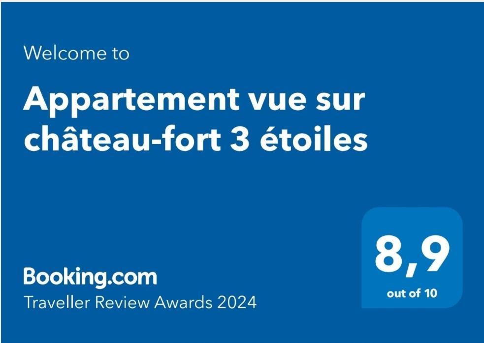 Appartement Vue Sur Chateau-Fort 3 Etoiles Sedan Esterno foto